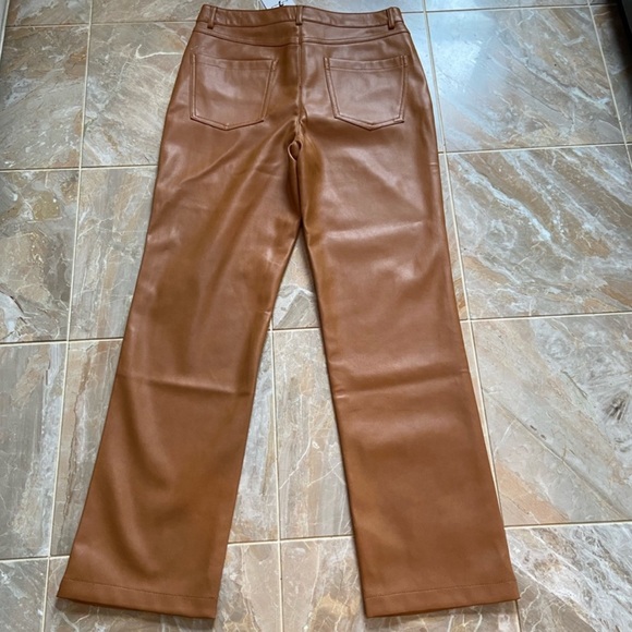 7 for all mankind Leather pants - Picture 3 of 5
